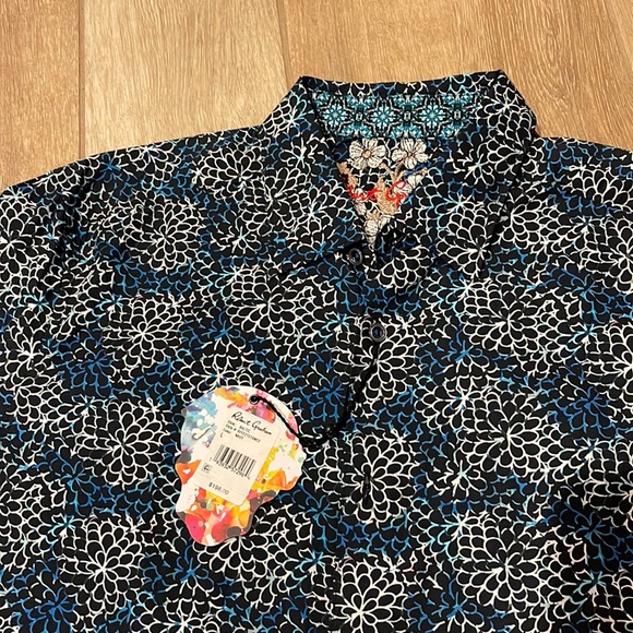 Robert Graham Baltic Button Down Shirt LARGE - Picture 2 of 8